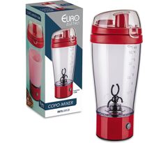 Mixer Shake à Pilha com Copo Euro Home Vermelho MIX6552-VM