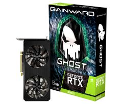 Placa de Vídeo Gainward NVIDIA GeForce RTX 3060 Ti Ghost LHR 8GB GDDR6 256Bit DLSS Ray Tracing