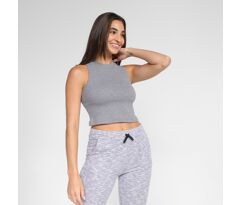 Regata Cropped Occy Gola Alta Punho Taibong Feminina