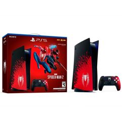Console Sony Playstation 5 Com Leitor Edição Limitada Marvel's Spider-Man 2 CFI-1214A