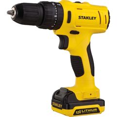 Parafusadeira e Furadeira de Impacto Stanley , 12V C/1 Bateria, Bivolt SCD121S1-BR