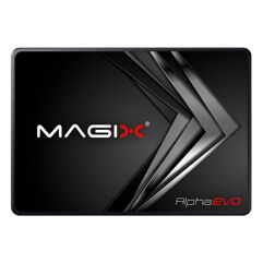 SSD 480 GB Magix Alpha EVO, SATA, Leitura: 550MB/s e Gravação: 520MB/s, Preto ALPHAEVO480 GB