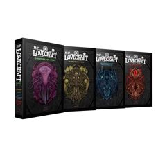 Box Livros H. P. Lovecraft: O Panteão dos Mitos + Pôster + Marcadores