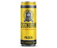 Cerveja Eisenbahn Pilsen Puro Malte Lata 350ml