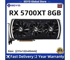 Placa de Vídeo RX 580 8GB SOYO GDDR6 256Bit