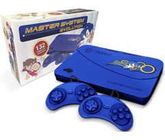 Console Master System Evolution Blue 132 Jogos 2 Controles Azul