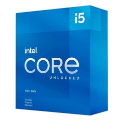 Processador Intel Core i5-11600KF 11ª Geração, 3.9 GHz (4.9GHz Turbo), Cache 12MB, Hexa Core, 16 Threads, LGA1200 BX8070811600KF
