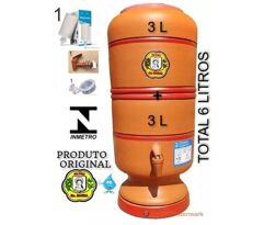 Filtro de Barro 3 litros Original Completo SANTA MARINA