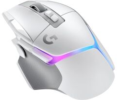 Mouse Gamer Sem Fio Logitech G502 X PLUS LIGHTSPEED RGB LIGHTSYNC Switches LIGHTFORCE Sensor HERO 25K Branco