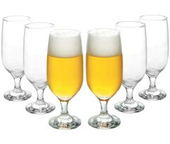 Conjunto de 6 Taças de Vidro para Cerveja 300ml Nadir Floripa - 7732