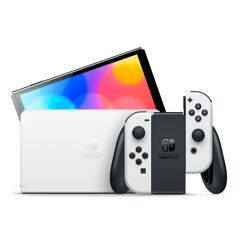 Console Nintendo Switch Oled com Joy-Con Branco HBGSKAAA2