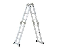 Escada Articulada em Alumínio 12 Degraus 3x4 Carrefour DY09747