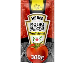 Molho de Tomate Tradicional Heinz 300G