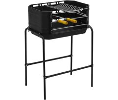 Churrasqueira Portátil Móvel Pro Tork Grill Machine Com Grelha + Espetos