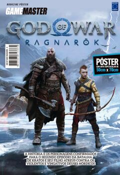 Revista Superpôster Game Master God of War Ragnarok