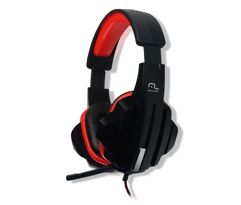 Headset Gamer P2/cabo Microfone Nylon Multilaser PH120