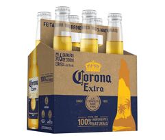 [REGIONAL] Cerveja Mexicana Corona Garrafa 330ml 6 Unidades