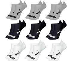 Kit 9 Pares Meias Puma Sapatilha Cano Baixo Atacado Original