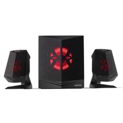 Caixa de Som Gamer Edifier com Subwoofer X230 Bluetooth Efeitos LED 28W RMS 56W Preto