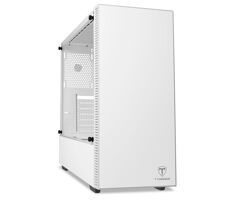 Gabinete Gamer T-Dagger Cube Mid Tower Vidro Temperado White Sem Fonte Sem Fan T-TGC305W