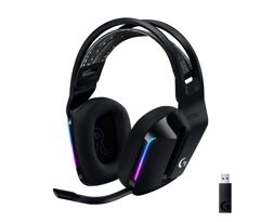 Headset Gamer Sem Fio Logitech G733 7.1 Dolby Surround RGB LIGHTSYNC Blue VOICE