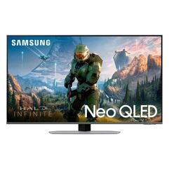 Smart TV 43 Polegadas Samsung Gaming Neo QLED 4K 4 HDMI Mini LED Tela sem limites Alexa built in Dolby Atmos QN43QN90CAGXZD