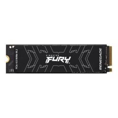 SSD 1 TB Kingston Fury Renegade M.2 2280 PCIe NVMe Leitura: 7300MB/s e Gravação: 6000MB/s Preto SFYRS/1000G