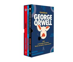Box Livros George Orwell Luxo: Paradidático (Capa Dura)