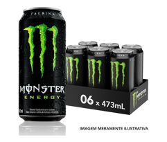 Pack Energético Monster 473ml 6 Unidades