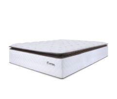 Colchão Queen Molas Ensacadas com Pillow Top Extra Conforto 158x198x38cm Premium Sleep - BF Colchões
