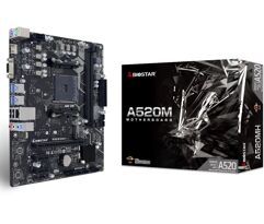Placa Mãe Biostar A520MH Chipset A520 AMD AM4 mATX DDR4