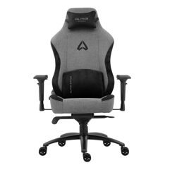 Cadeira Gamer Alpha Gamer Nebula Fabric Até 150 kg Apoio de Braço 4D Reclinável Cinza AGNEBULA