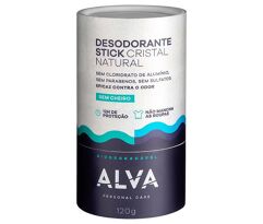 Desodorante Stick Alva Cristal 120g