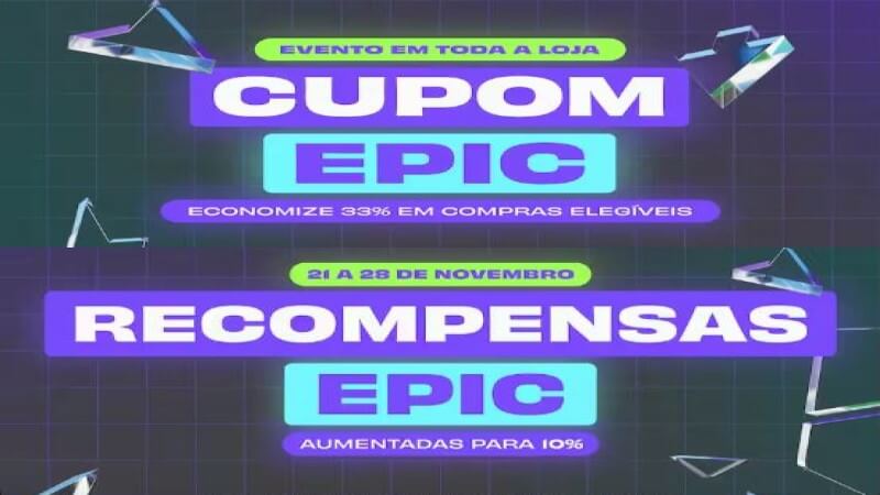 cupom epic games
