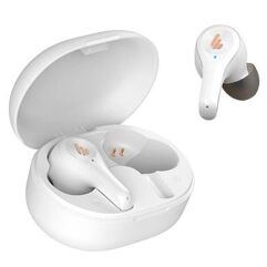 Fone de Ouvido Edifier TWS X5 Bluetooth Microfone Duplo Estojo Recarregável Ergonômico Resistente à Água Branco X5