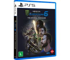 Monster Energy Supercross 6 PS5 - Mídia Física