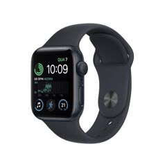 Apple Watch SE 2ª Geração GPS + Cellular Caixa de Alumínio 40mm Meia-noite Pulseira Esportiva Meia-noite MNPL3BZ/A