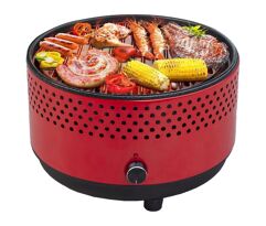 Churrasqueira a Carvão Portátil com Ventilador e Assadeira Nell GB-PC1