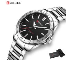 Relógio CURREN Original À Prova D'água Masculino D'água Quartzo 3ATM 8452