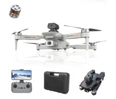 Mini Drone XKJ E88S WiFi FPV Câmera Dupla HD 360° Evitamento De Obstáculos