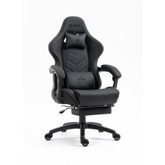 Cadeira Gamer KBM! GAMING Tempest Com Almofadas Descanso Para Pernas Retrátil Reclinável KGCG500PT