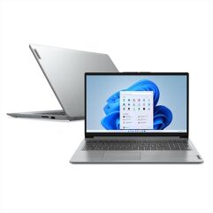 Notebook Lenovo Ultrafino IdeaPad 1 R5-75200U 8GB 256GB SSD W11 15.6" 82X50004BR +GARANTIA DE 2 ANOS