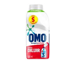 Sabão Líquido Concentrado Omo Lavagem Perfeita Refil 500ml