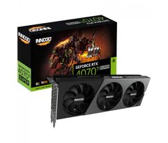 [Pré-Venda] Placa de Vídeo INNO3D NVIDIA GeForce RTX 4070 Ti Super X3 OC 16GB GDDR6X DLSS Ray Tracing N407TS3-166XX-186158N
