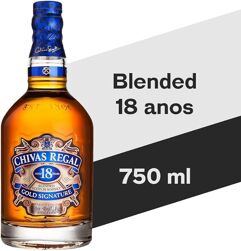 Whisky Chivas Regal 18 anos Escocês 750 ml