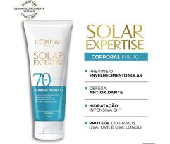 Protetor Solar Corporal L'oréal Paris FPS 70 200ml