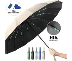 Guarda-Chuva Dobrável Automático Resistente a Vento