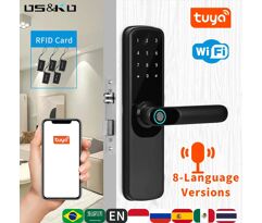 Fechadura com Impressão Digital Tuya Smart Wifi