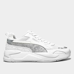 Tênis Puma X-Ray 2 Square Metallics Feminino Branco+prata