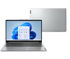 Notebook Lenovo IdeaPad 1i Intel Core i3 4GB RAM 256GB SSD 15,6” Windows 11 82VY000TBR